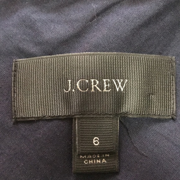 JCrew size 6 Navy eyelet dress. - Picture 6 of 8